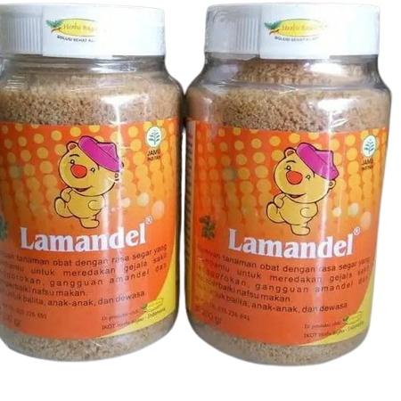 

trxCc1C6--Lamandel Botol 200gr - Meredakan Radang Tenggorokan Amandel Flu Batuk Pilek