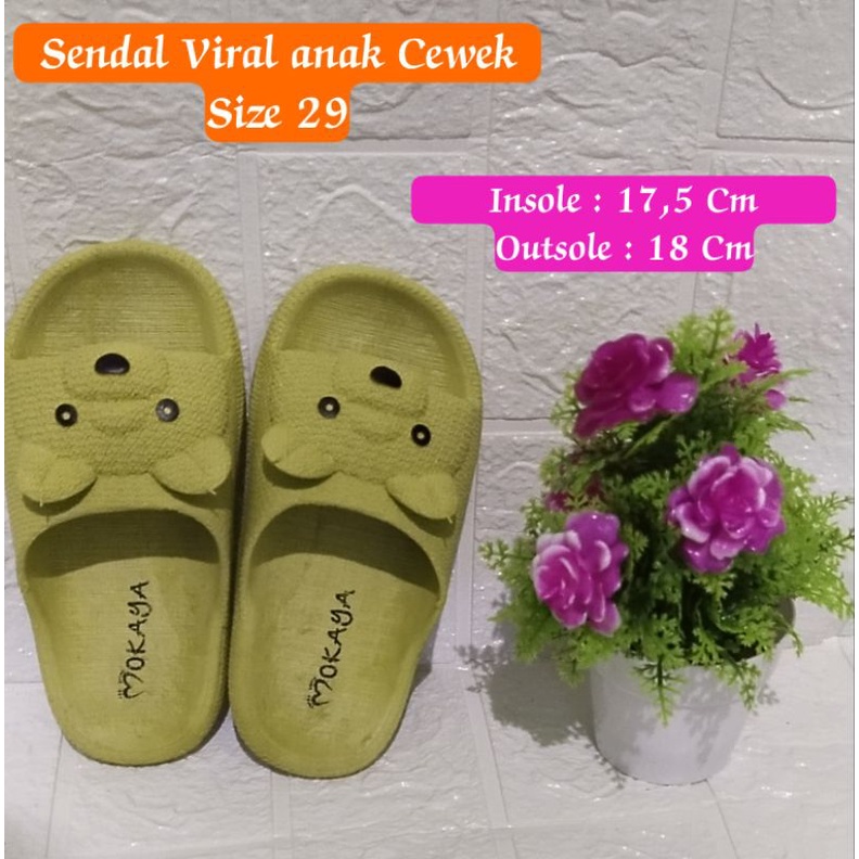 Sendal anak Cewek Cowok Import