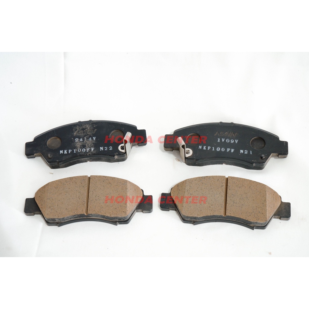 kampas rem brake pad depan sepatu rem  jazz gd3 2004 2005 2006 2007 city gd8  2003 2004 2005 2006 2007 2008 civic genio estilo 1992 1993 1994 1995  brio