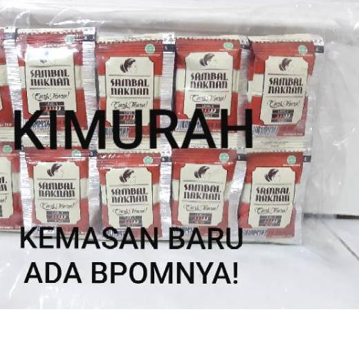

BAYAR DITEMPAT✔️SAMBAL NAKNAN 1KG MUAT 2 PAK SAMBAL NAKNAN SACHET sambal bawang naknan nak nan enak tenaN travel|RA1