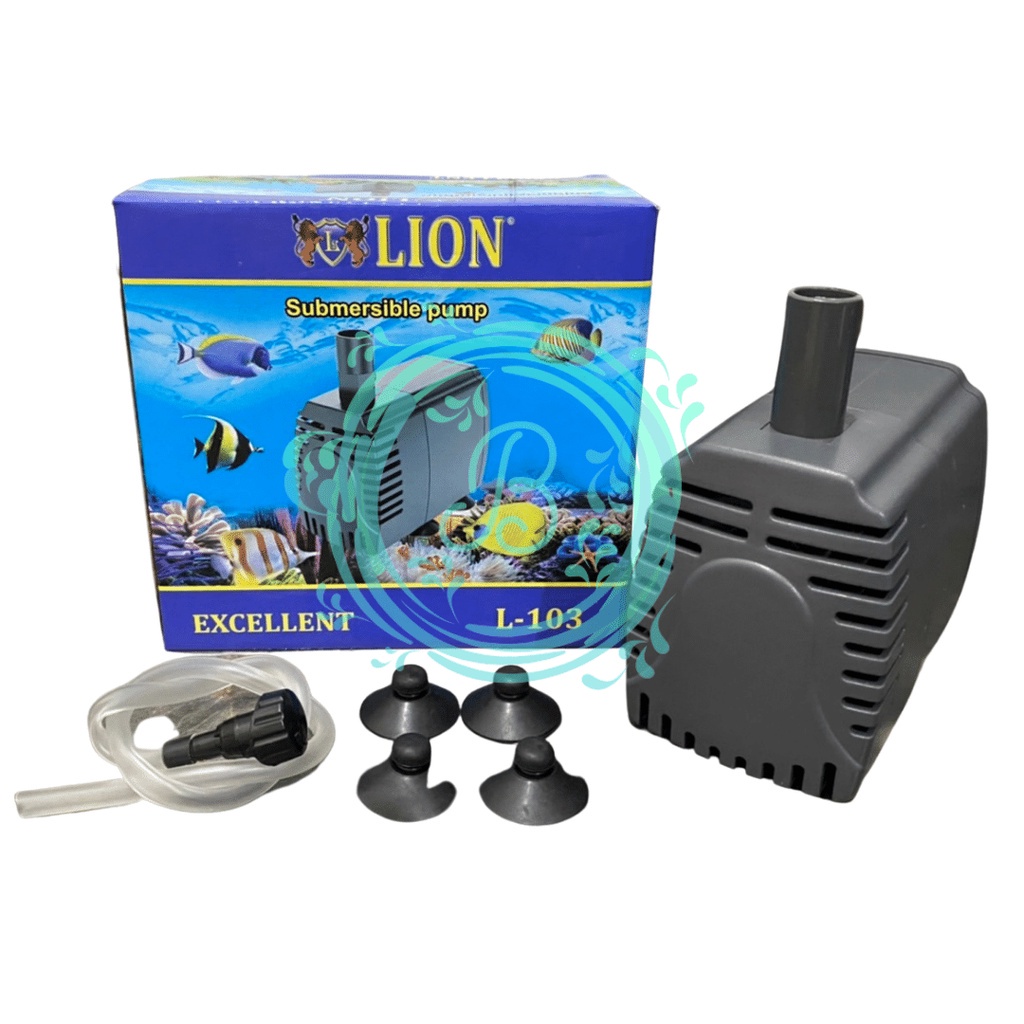 Lion L-103 Lion 103 Pompa Celup Aquarium Pompa Kolam Pompa Hidroponik