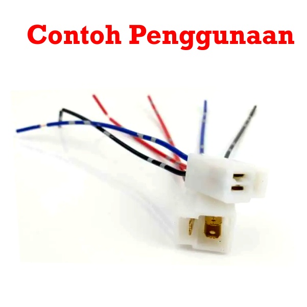 [HAEBOT] Kabel Bintik Serabut Tembaga Ukuran 0.5mm 0.5 mm AVS Layangan Cable Listrik DC Dinamo Bodi Hitam Merah Otomotif Mobil