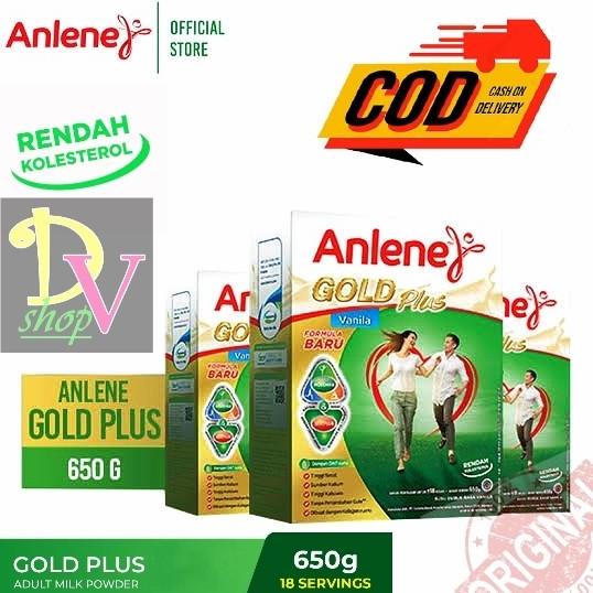 

[ COD ] Susu ANLENE GOLD PLUS HI CALCIUM 650 gr Coklat / Vanilla 650gr