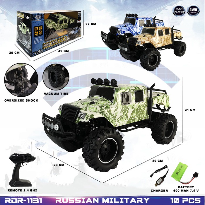 PROMO RDR1131 RDR1053  RDR1215 RC Rock Crawler Offroad Mainan Anak Mobil Remote Control Radio Control