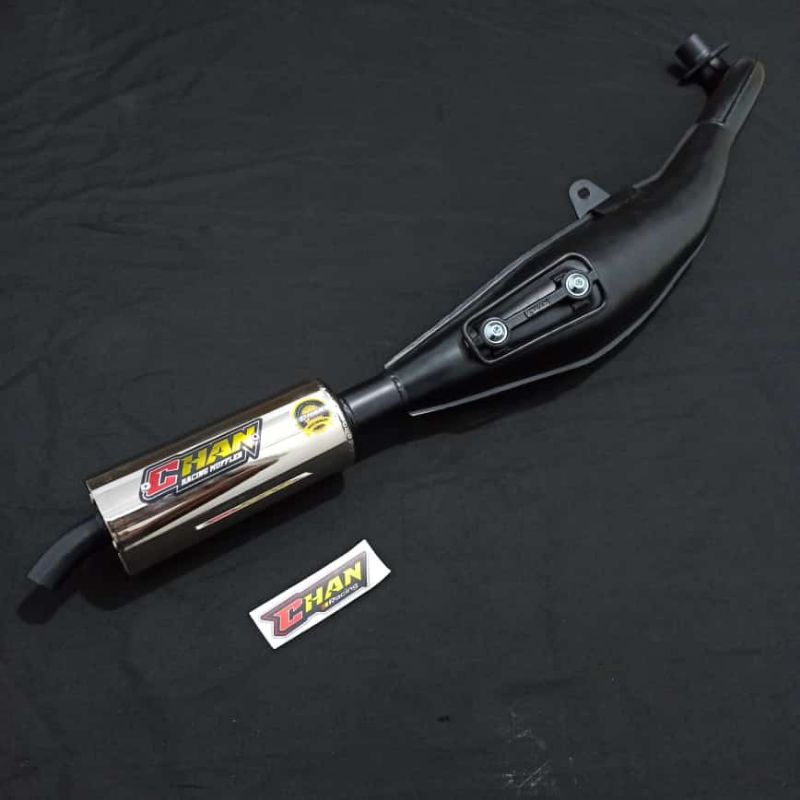 Knalpot Fizr Chan Racing Full Press,Silincer Stainless steel