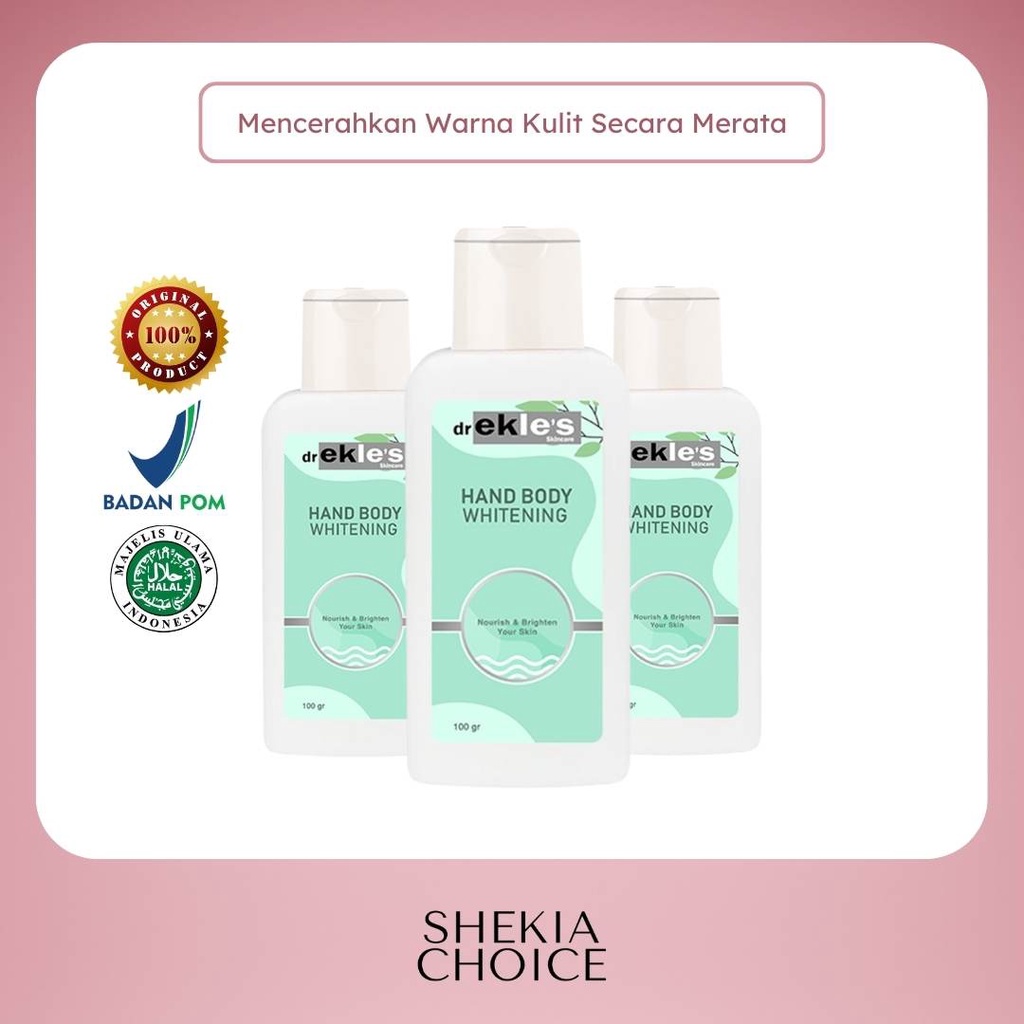 dr Ekles Skincare - Handbody Whitening