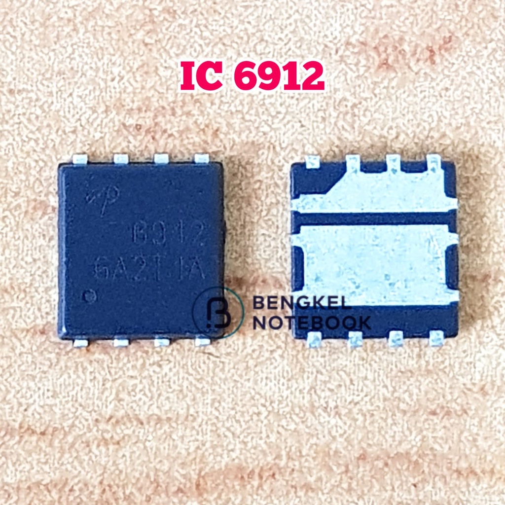 IC MOSFET 6912 QFN-8