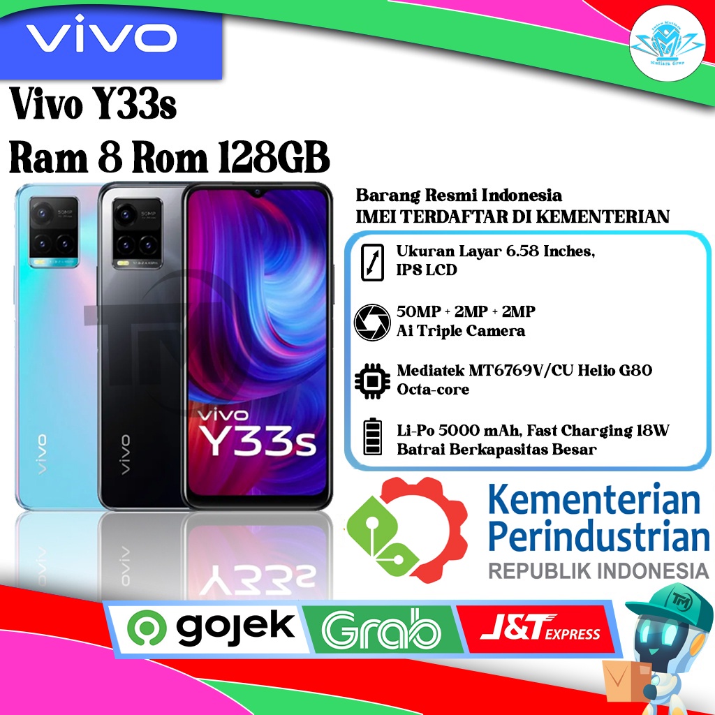 Vivo Y33S Ram 8/128GB | Ram 4/128GB