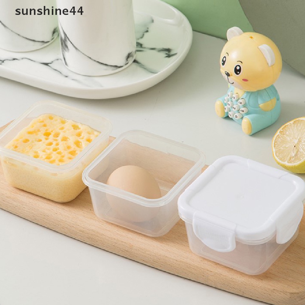 Sunshine Kotak Penyimpanan Makanan / Snack Mini Portable Bahan PP Kapasitas 150ML