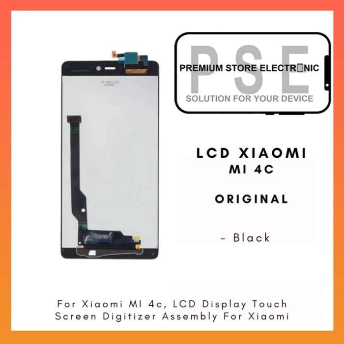 LCD Xiaomi Mi 4c Fullset Touchscreen ORIGINAL Garansi 1 bulan