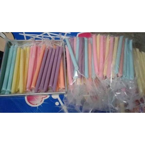 

Kirim sekarang Plastik es lilin/es pensil berat 250 gr isi +- 650 pcs TSM