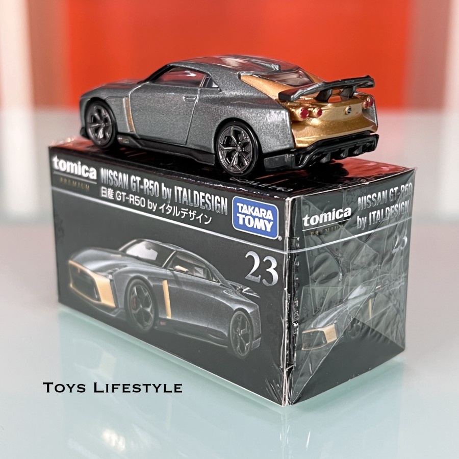 Mobil Tomica Diecast PREMIUM 23 Nissan GT R50 By ITALDESIGN