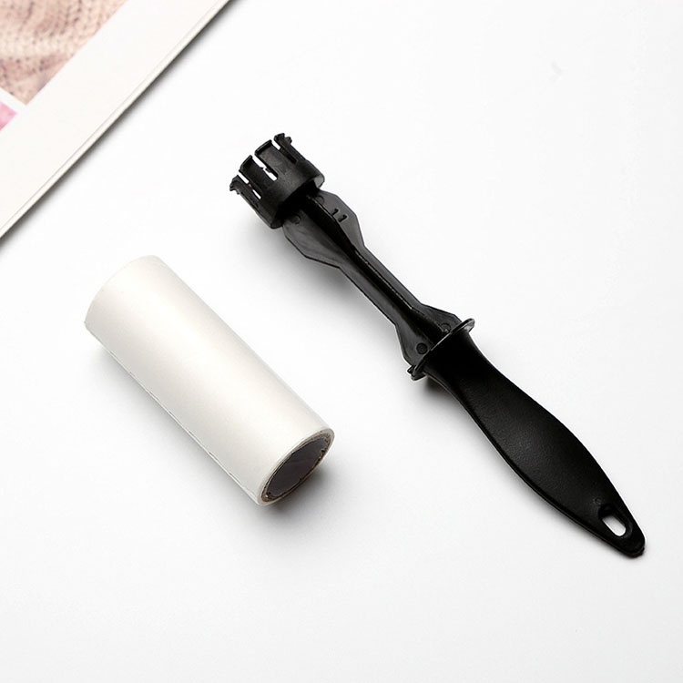 Sticky Mini Portable Lint Remover Roller Untuk Rambut Hewan Peliharaan Dengan Satu Isi Ulang Lint Roller