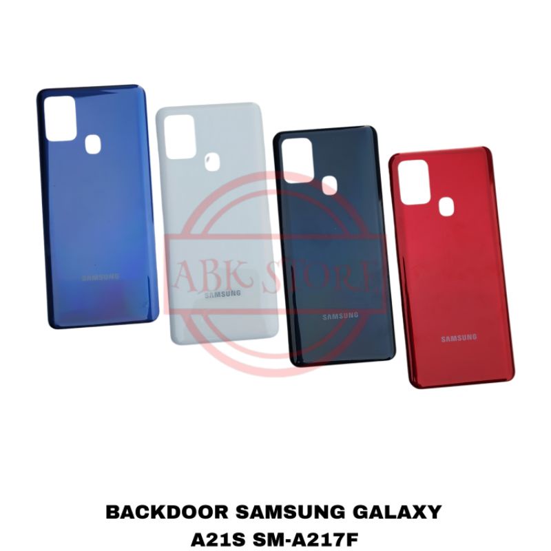 TUTUP BELAKANG BACKDOOR BACKCOVER SAMSUNG GALAXY A21S SM-A217F COVER BATERAI BACK CASING