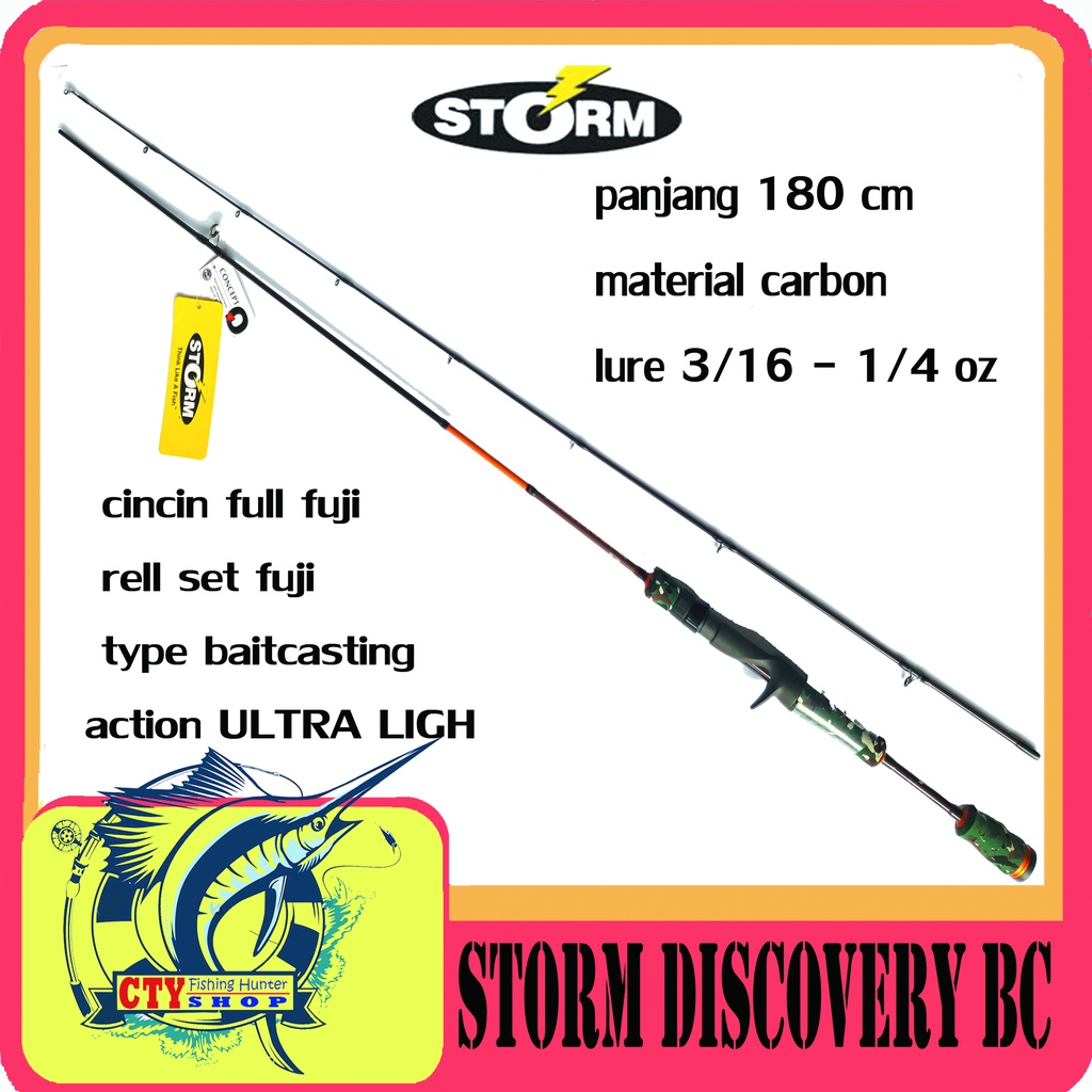 Joran storm discovery 602 UL | 1-4lb | 180cm