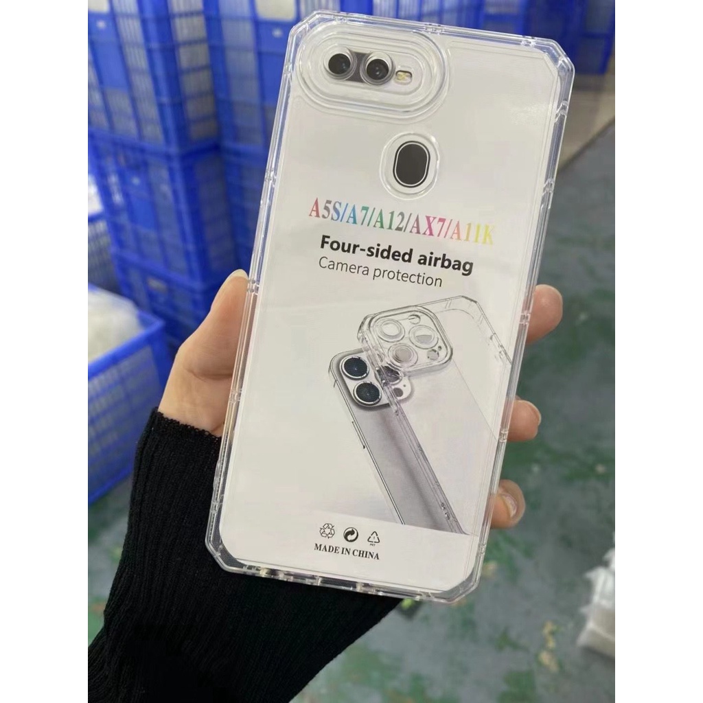 VIVO Y91/VIVO Y93/VIVO Y95 CASE AIR BAG Soft Case Clear AirBag Transparant CAMERA PROTECTION