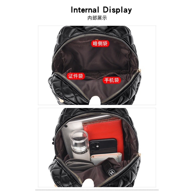Tas Wanita Ransel Fashion 4661-8