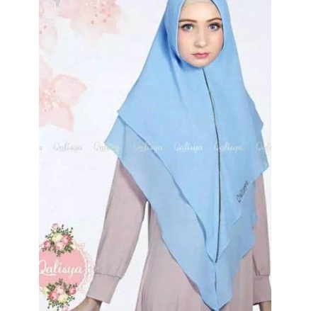 Hijab khimar shanika L by qalisya "POS.18Oc22ˣ"