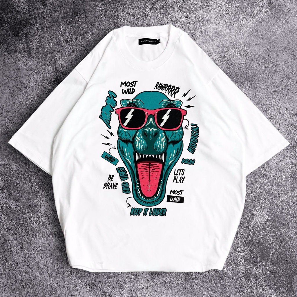 [Oversize] BAJU KAOS OVERSIZE / OVERSIZE T-SHIRT &quot;Most Wild&quot;