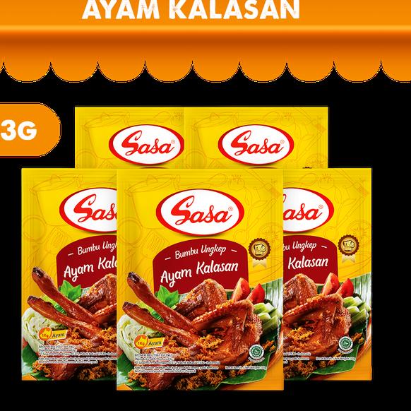 

☾ Sasa Bumbu Ungkep Ayam Kalasan 33gr x 5 Pcs ✚