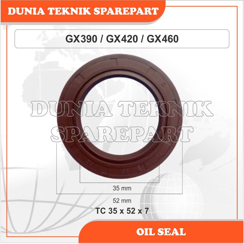 Jual OIL SEAL / SEAL OLI GX390 GX420 GX460 Shopee Indonesia