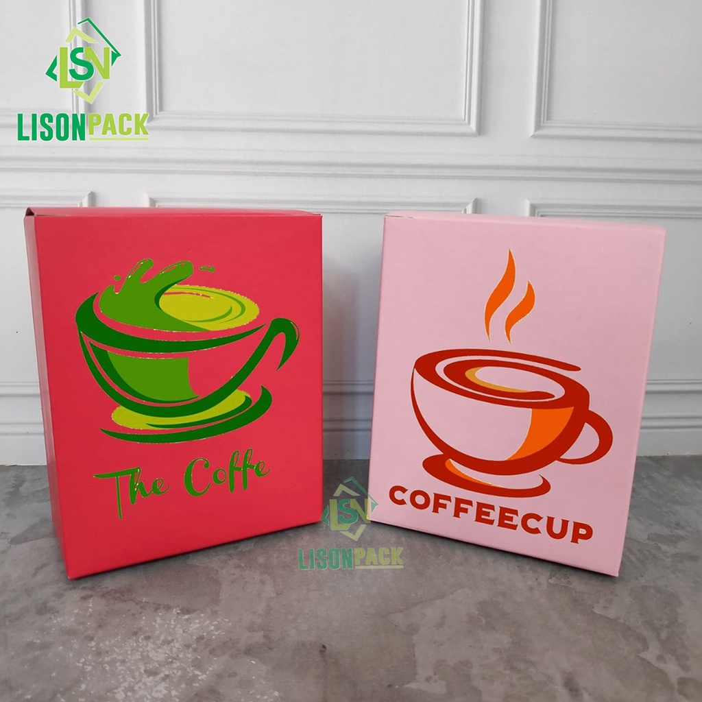 Kemasan Box Kotak FULL PRINTING | Box Drip Coffee Custom | Kemasan Printing
