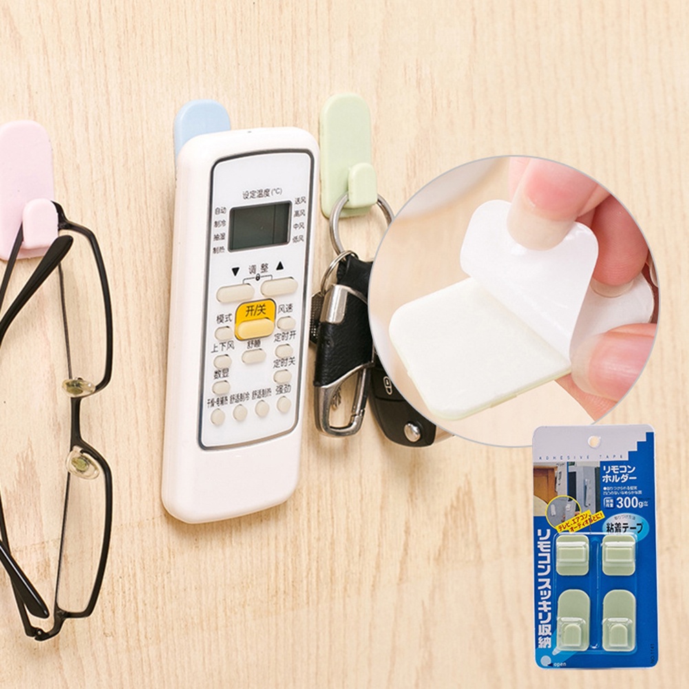 Gantungan Dinding Pengait Multifungsi Untuk Remote Control TV / Ac