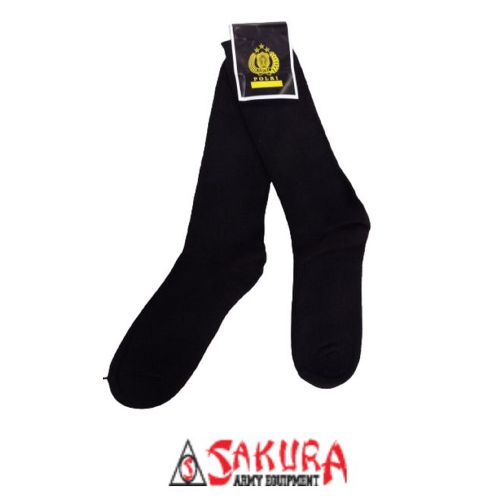 Kaos Kaki PDH POLRI Hitam PER LUSIN