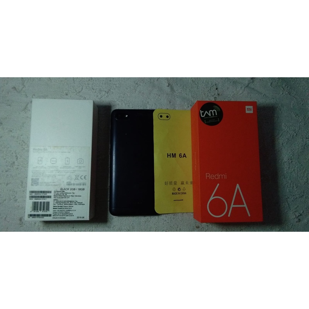 Xiaomi Redmi 6A (4G) Ram 2/16  Second MurahSiap Pakai