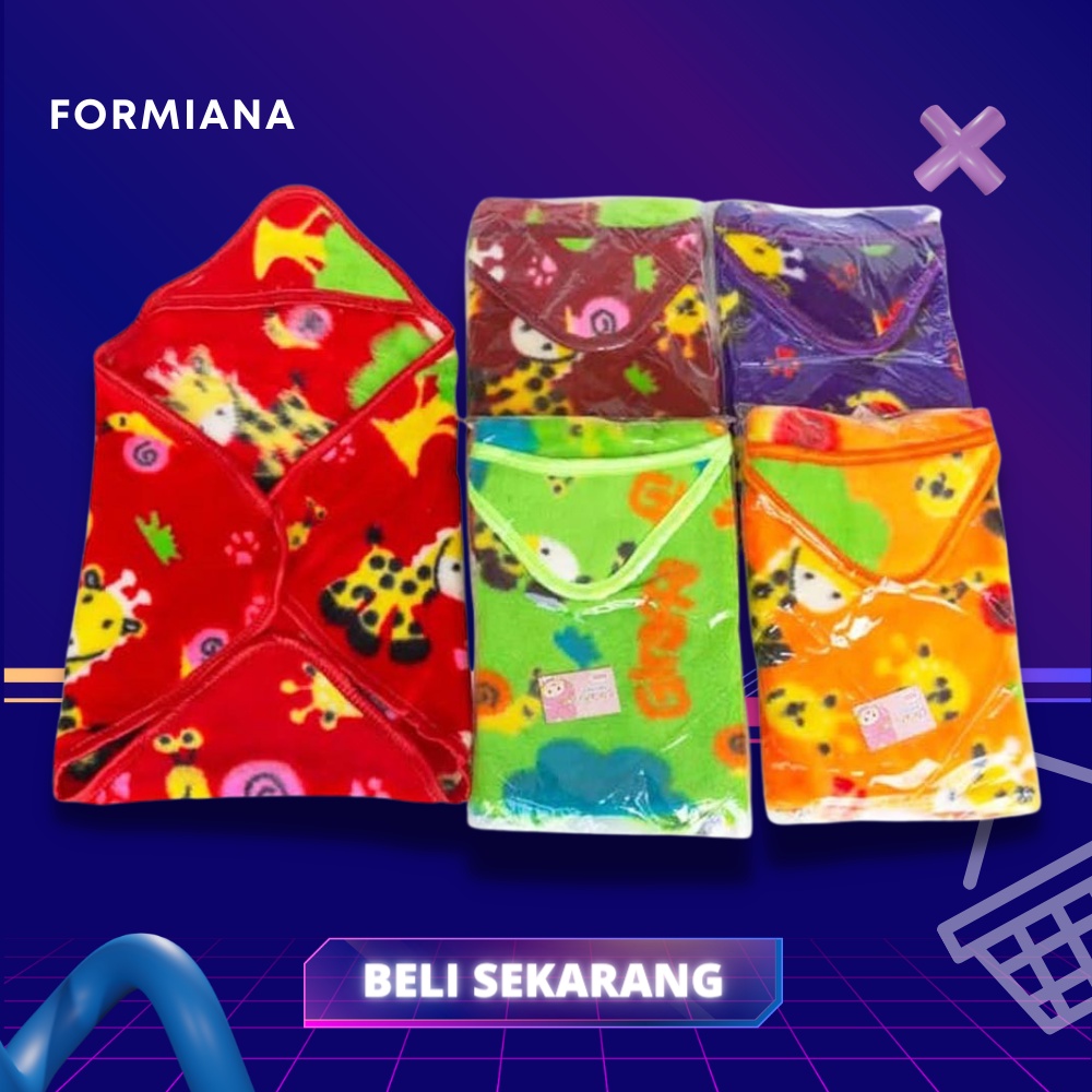 FM - Selimut Bayi Bulu halus cintaku dengan Topi