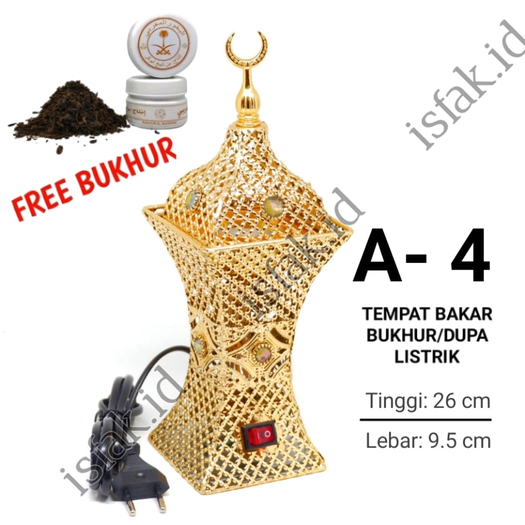 FREE BUKHUR Prapen Buhur Listrik Tempat Bakar Bukhour Elektrik Wadah Dupa Electrik Modern Tungku Aromaterapi Cantik Pendupaan Impor Mabkhara Antik Incense Burner Electric