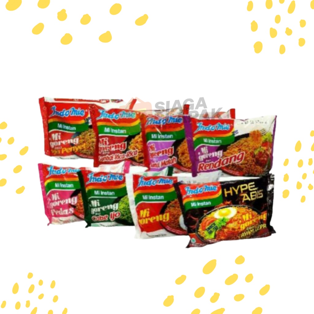 Indomie Mi Goreng 1pcs - Indomi Mie Instan Noodles Goreng