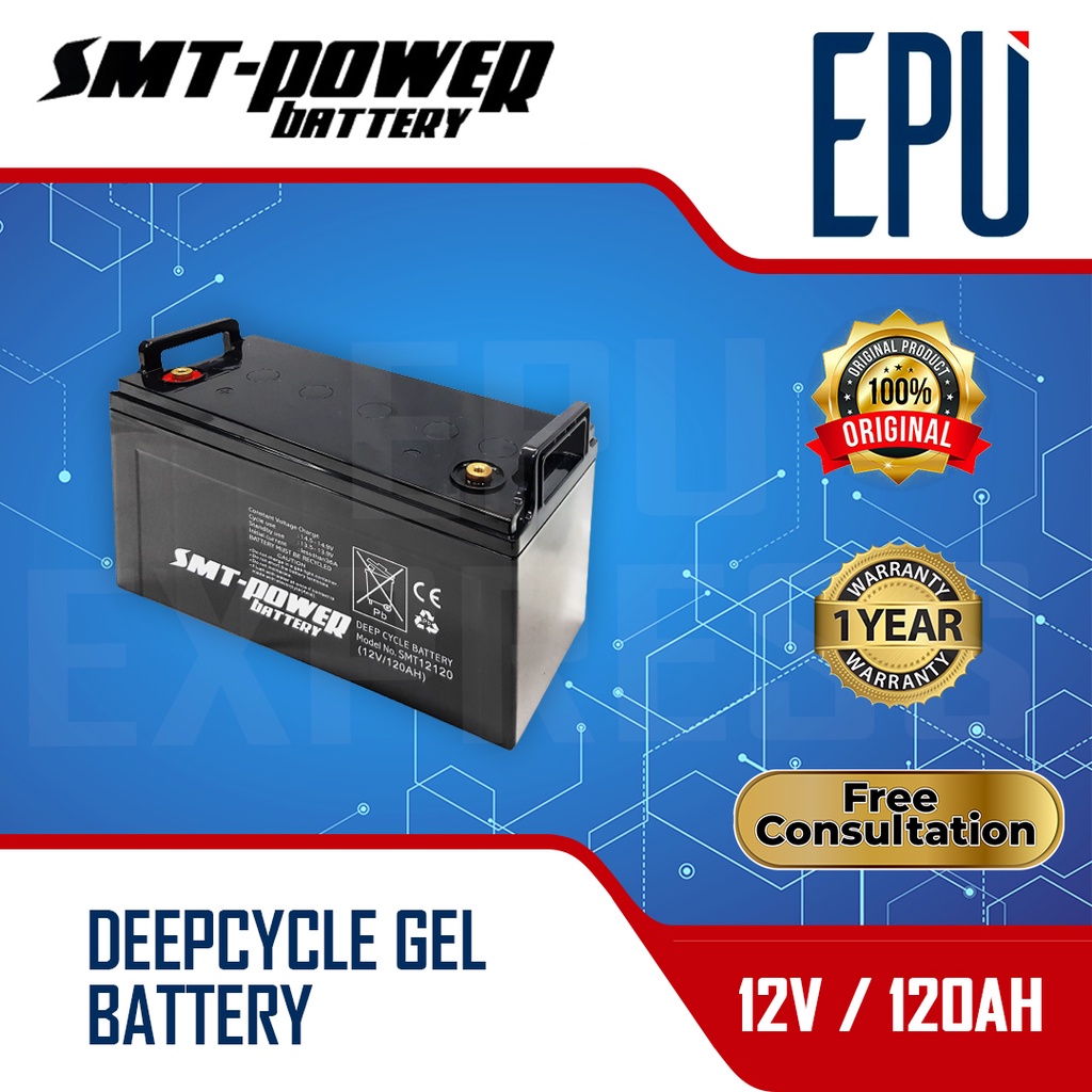 Aki UPS SMT 12v 120ah Baterai UPS Batere UPS Aki Kering Battery UPS