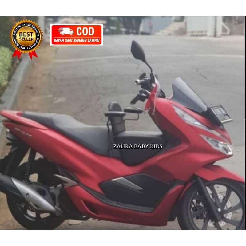 JOK TINGGI SANDAR TANGAN. UNTUK MOTOR NMAX, PCX, AEROX LENGKAP DENGAN SABUK PENGAMAN