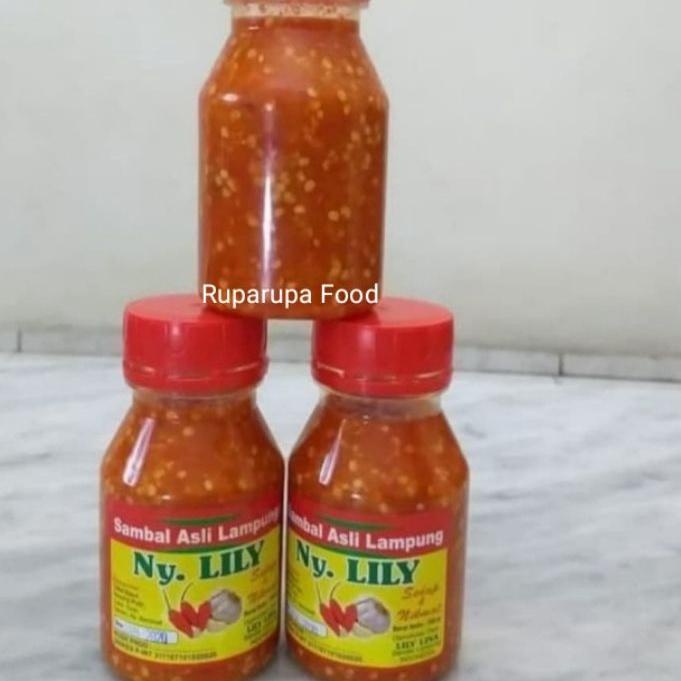 

10.10 MALL Sambal Asli Lampung Ny. Lily 300 gr murah