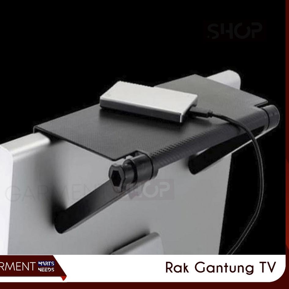 Terbaru Meja Atas TV Monitor Tempat Remot DVD Modem Wifi Serbaguna Besar