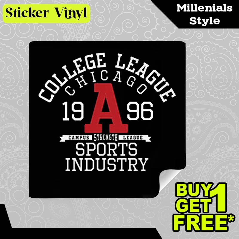 

Stiker Sticker College League 1996 Gambar Unik Desain Keren dan Kekinian Aesthetic Bahan Vinyl Satuan Anti Air