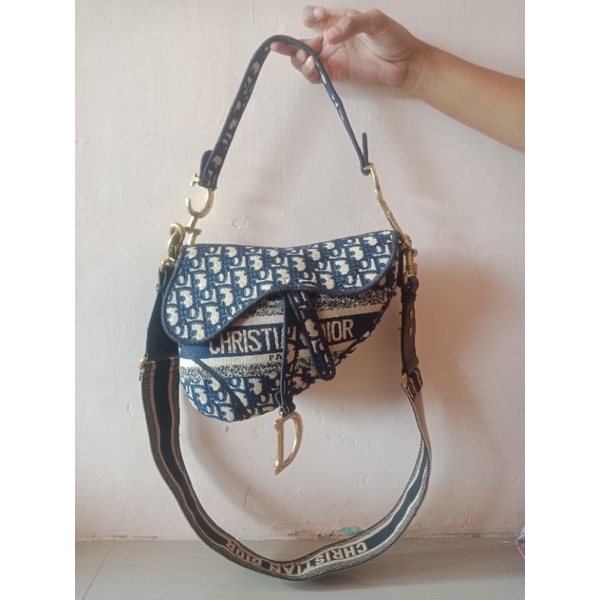 tas christian dior saddle