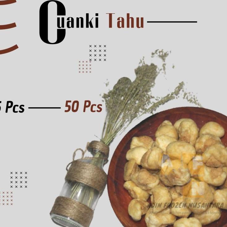 

Diminati--Cuanki Tahu 50 Buah (BKS)