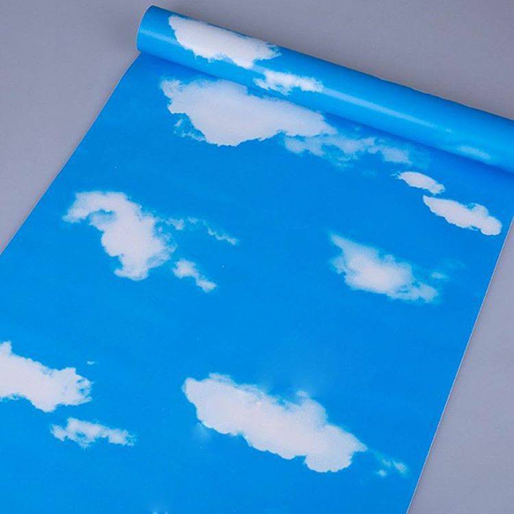 Wallpaper Dinding / Wallpaper Sticker AWAN BIRU LANGIT