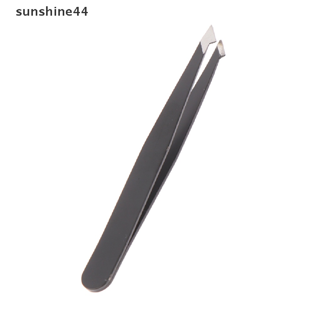 Sunshine Pinset Stainless Steel Untuk Alis / Bulu Mata Palsu