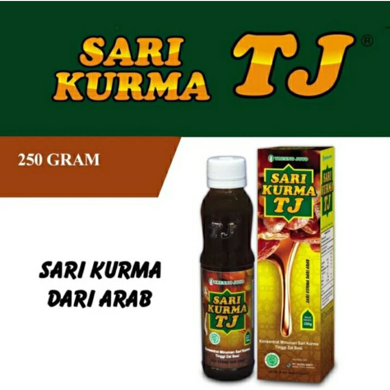 Sari Kurma Tj 250gr| Madu sari kurma tj original