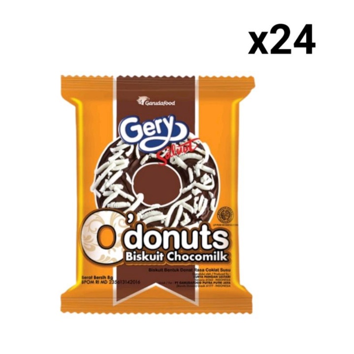 

Gery Salut O Donuts Chocomilk 8gr x 24