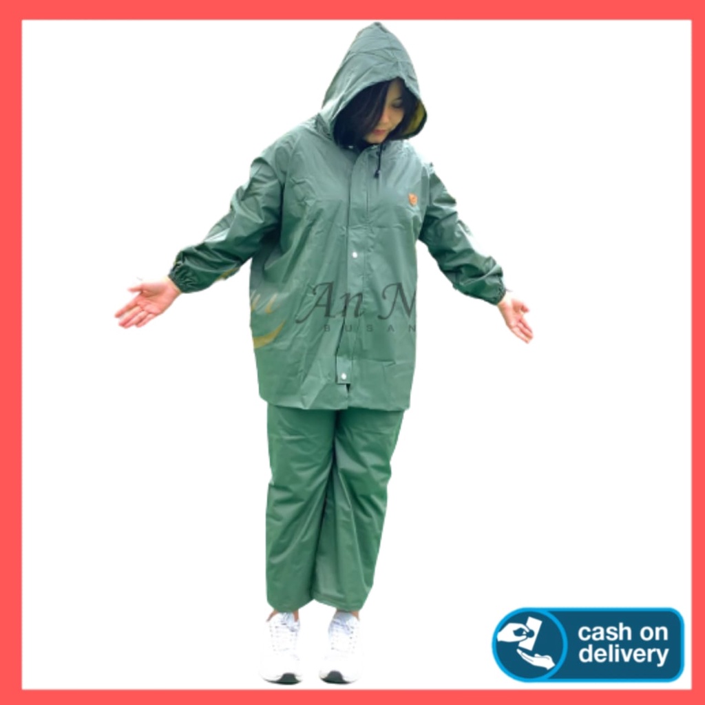 JAS HUJAN RAINCOAT ANTI REMBES MANTEL MANTOL PRIA WANITA DEWAS