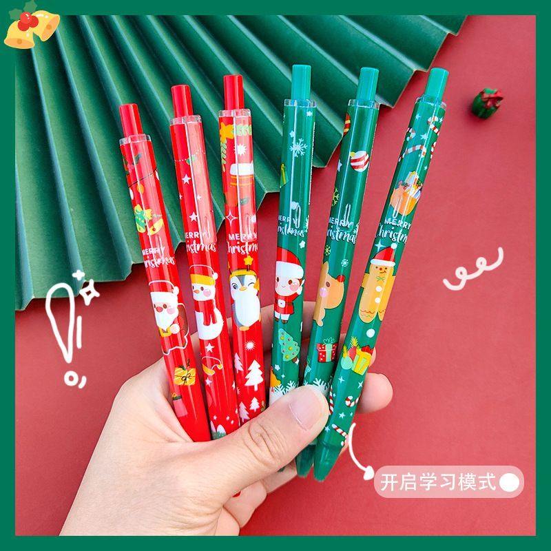 PULPEN DESAIN CHRISTMAS /PULPEN GEL NATAL AESTHETIC /ALAT TULIS LUCU HN-11