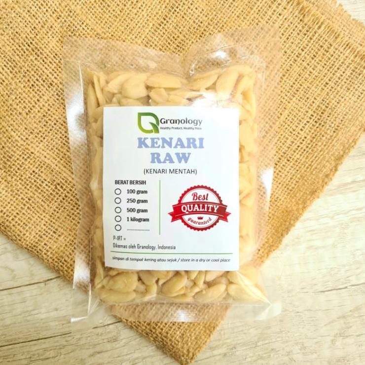 

CODEa1A9m--Kacang Kenari Mentah / Raw Pili Nut - 100 gram