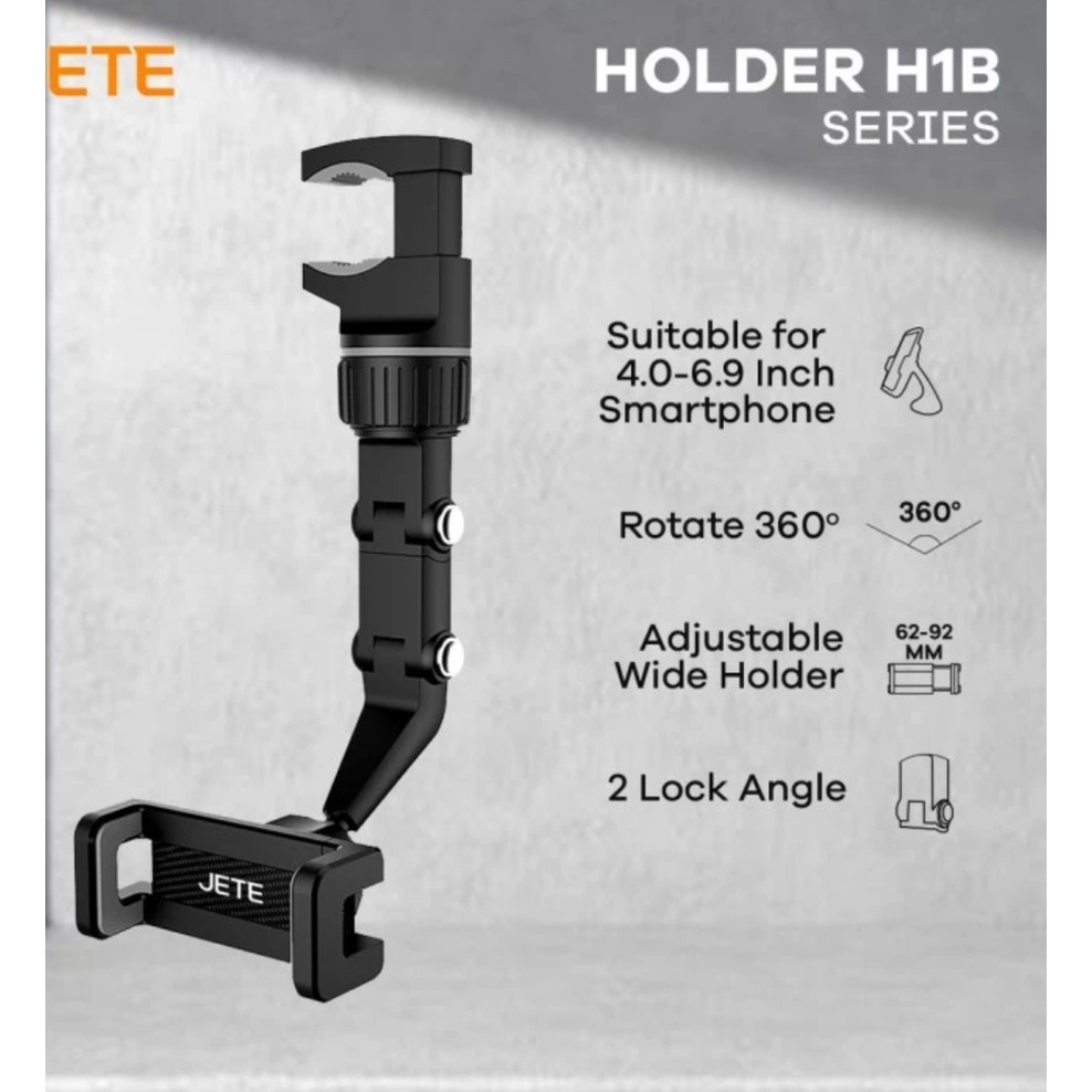 HOLDER HP MOBIL / CAR PHONE HOLDER UNIVERSAL UP TO 6.9 INCH (JETE H1B)