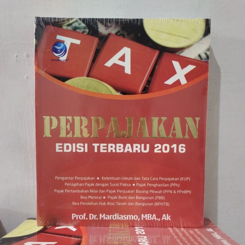 Jual Perpajakan Edisi Terbaru 2016 - Prof. Dr. Mardiasmo | Shopee Indonesia