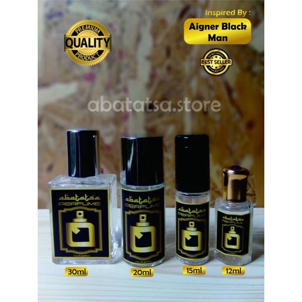 PARFUM REFILL *AIGNER BLACK MAN*