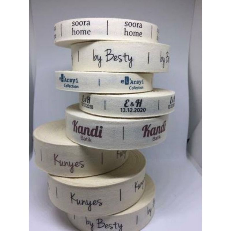 

Label Baju Label Hijab Label Kaos Pita Label Katun